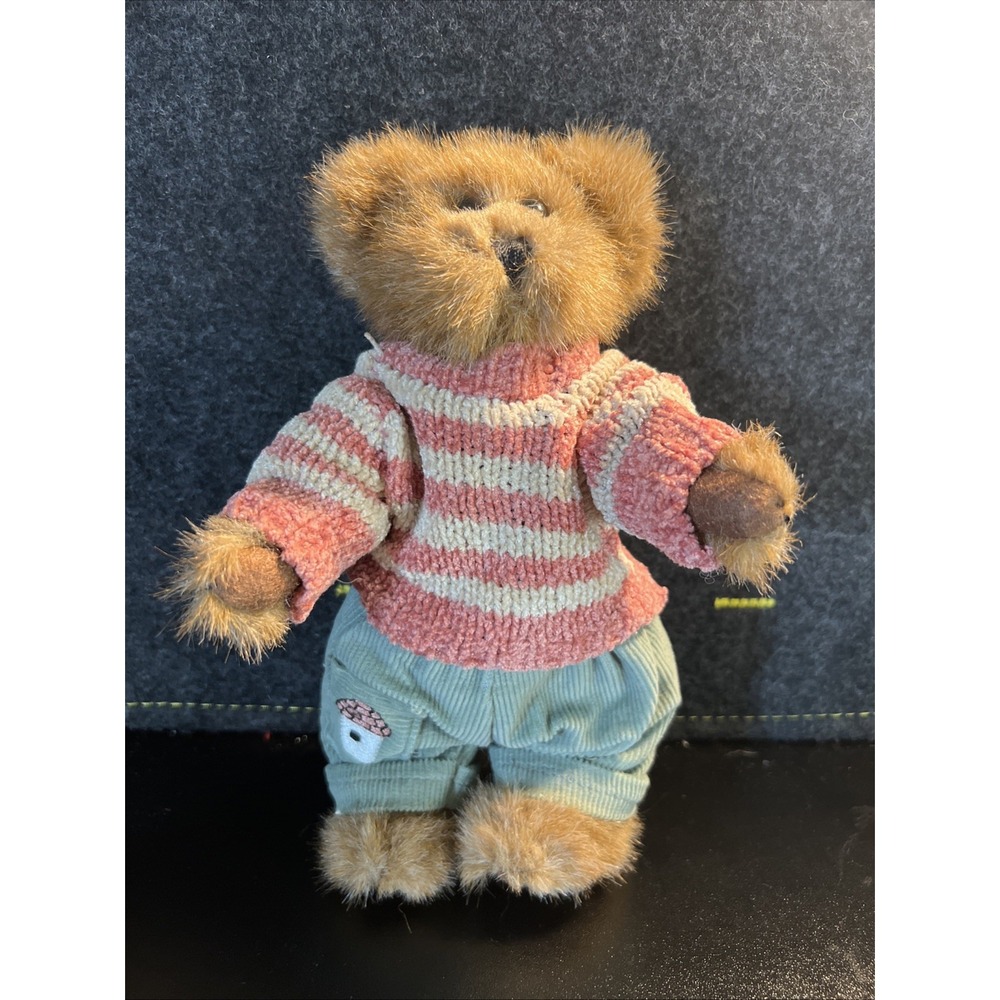 BOYDS BEARS Archive Series Edmund T. Bear 1990-1999 8" Fully Jointed #1364‎